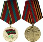 Transnistria Set of 2 Medals with Documents
"20 Years of Repulsing Armed Aggression by the Defenders of the Independence of the Transnistria"; With d...