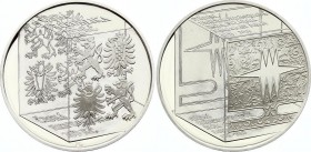 Czech Republic 200 Korun 2006 PROOF
KM# 82; Silver Proof; 150th Anniversary - Secondary School of Glass-making in Kamenicky Senov