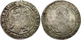 Bohemia 1/2 Thaler 1587 KB - Kremnitz Rare!
Huszar 1043; Silver; Rudolph II.