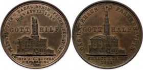 German States Silesia Medal 1861 Schlesien, Frankenstein v. Loos
F.u.S. 4693; Slg. Marienbg. 4940, Slg. Wurzb. 2213; Wiederaufbau v. Frankenstein & Z...