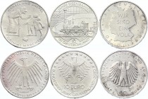 Germany Set of 3 Silver Coins of 10 Euro 2010 -14
Silver; AUNC