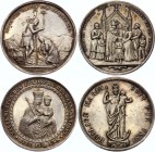 Germany Set of 2 Silver Medals "Heilige Maria Bitt für Uns" Mutter Gottes mit Jesuskind
Mutter Gottes mit Jesuskind / Firmungsszene; Silver; XF-AUNC