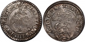 Denmark 1 Marka 1617
KM# 52; Hede# 99; Silver; Christian IV; XF