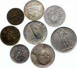 Vatican / Papal States Full Set of 8 Coins 1940
With Silver