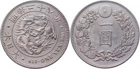 Japan 1 Yen 1895 
Y# A 25.2; Yr 28; Silver 26.96g.