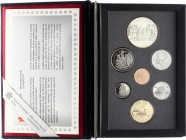 Canada Annual Proof Set of 7 Coins 1989 
With Original Box; Proof