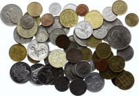 Europe Lot of 62 Coins 
Various Countries, Dates & Denominations; XF-UNC