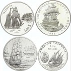 Europe Lot of 3 Silver Coins & Medal 1994 - 2008
Various Dates, Denominations & Countries; Silver; Motives with Ships