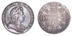 GREAT BRITAIN. George I, 1714-27. Crown 1716, London. S.3639; ESC.110; Bull 1540. Good very fine. This lot can be viewed in our YouTube channel, to se...