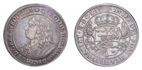 SWEDEN. Karl X Gustav, 1655-60. Riksdaler No date (1654), Stockholm. 28.77 g. SM 14a; JH 219; NJL 28; Dav 4528. The king is famous for crossing the Gr...