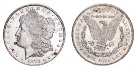 UNITED STATES. Morgan Dollar, 1878-1921. Dollar 1878, 26.73 g. KM# 110. Mint state.