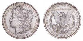 UNITED STATES. Morgan Dollar, 1878-1921. Dollar 1885-O, New Orleans. 26.73 g. Mintage 9,185,000. KM# 110. Mint state.