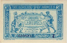 France [#M4, UNC] 50 centimes Trésorerie aux armées Type 1919