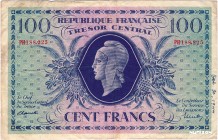 France [#105, VF] 100 francs Marianne Type 1943