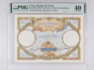 France [#77, XF] 50 francs Type 1927 Luc-Olivier Merson