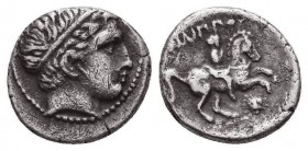 KINGDOM of MACEDON. Alexander III 'the Great', 327-323 BC.AR Drachm.
Condition: Very Fine

Weight: 2,54 gram
Diameter: 14 mm