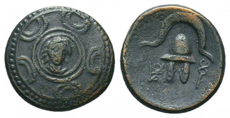 KINGS OF MACEDON. Alexander III 'the Great' (336-323 BC). Ae 
Condition: Very Fi...