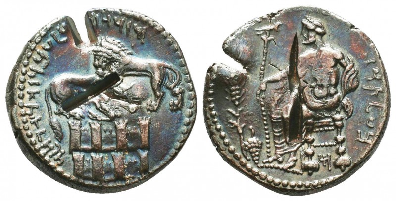 CILICIA, Tarsos. Mazaios. Satrap of Cilicia, 361/0-334 BC. AR Stater, Baal of Ta...