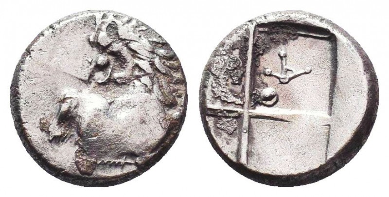 Thracian Chersonesos, 'Kardia' AR Hemidrachm. Circa 357-320 BC. 
Condition: Very...