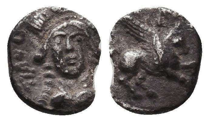 Greek Obol, Ca. 350-300 BC. AR
Condition: Very Fine

Weight: 0,52 gram
Diameter:...