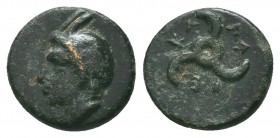 DYNASTS OF LYCIA. Perikles (Circa 380-360 BC). Ae.
Condition: Very Fine

Weight: 2,01 gram
Diameter: 13 mm