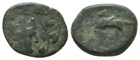 Greek Coins, circa 133-103 BC. AE. 
Condition: Very Fine

Weight: 4,13 gram
Diameter: 17 mm