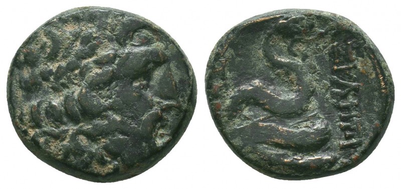 Mysia, Pergamon. Ca. 200-113 B.C. AE
Condition: Very Fine

Weight: 7,69 gram
Dia...