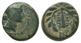 LYDIA. Sardes. Ae (2nd-1st centuries BC).
Condition: Very Fine

Weight: 3,23 gram
Diameter: 14 mm