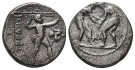 PAMPHYLIA. Aspendus. Ca. 380-325 BC. AR stater
Condition: Very Fine

Weight: 10,65 gram
Diameter: 21,4 mm