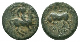 Ionia, Magnesia on the Meander. civic issue. ca. 350-325 B.C. AE
Condition: Very Fine

Weight: 2,67 gram
Diameter: 13 mm