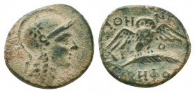 MYSIA. Pergamon. Ae (Circa 200-133 BC).
Condition: Very Fine

Weight: 2,63 gram
Diameter: 18 mm