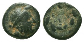 PHRYGIA, Eumenia. Circa 2nd Century BC. AE
Condition: Very Fine

Weight: 3,82 gram
Diameter: 15 mm