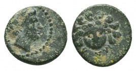 Greek Coins, Ae, Cilicia Mallos,
Condition: Very Fine

Weight: 1,35 gram
Diameter: 10 mm