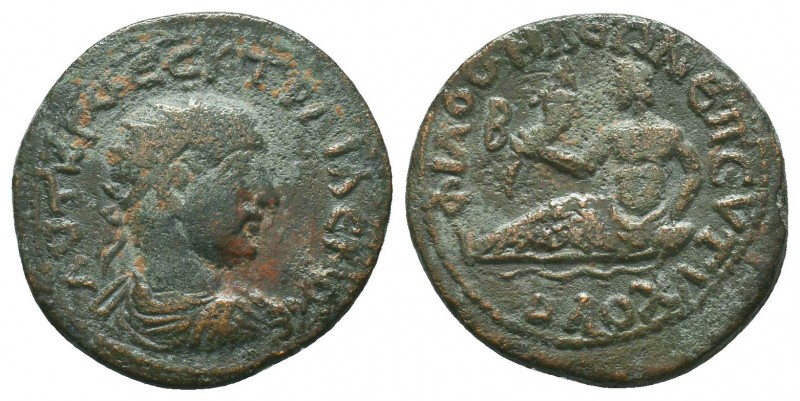 Traianus Decius AE25, Philomelion, ex R. Falter collection Traianus Decius (249-...