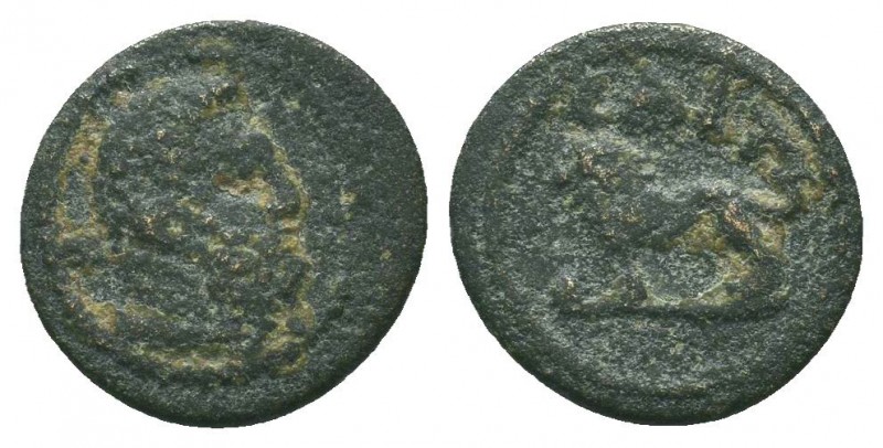 LYDIA. Saitta. Pseudo-autonomous issue. 1/3 Assarion , early to mid 3rd century ...