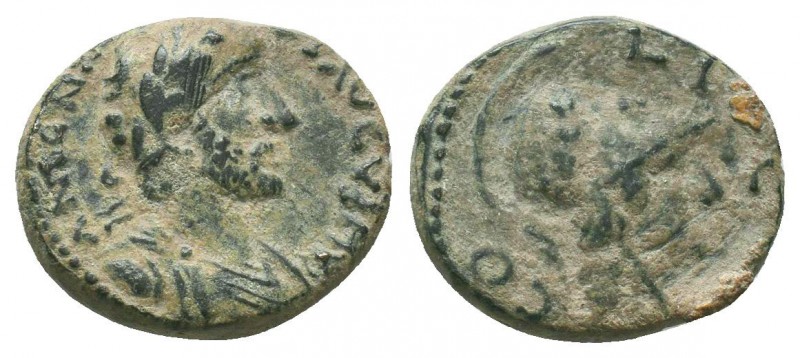 Roman Provincial Antoninus Pius Lycaonia, AE29 Iconium 138-161 AD. ANTONINVS AVG...