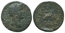 PHRYGIA. Cotiaeum. Time of Gallienus, 253-268. Diassarion. Struck under the archon Diogenes, son of Dionysios. ΔHMOC KOTIAEΩN Diademed bust of the Dem...