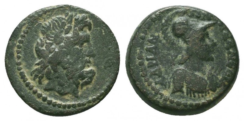 CILICIA, Uncertain. Augustus. 27 BC-AD 14. Æ Semis 
Condition: Very Fine

Weight...
