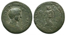Roman Provincial Cilicia. Epiphaneia . Geta as Caesar AD 197-209. Bronze Æ Π CЄΠTI ΓЄTAN KAICA, bare-headed, draped and cuirassed bust of Geta to righ...