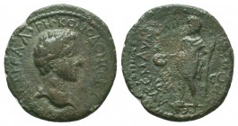 Roman Provincial CILICIA, Mopsouestia-Mopsos. Pseudo-autonomous issue. Time of Marcus Aurelius, AD 161-180. Æ, Dated CY 230 (AD 162/3). Crab with star...