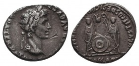 Tiberius. A.D. 14-37. AR denarius 
Condition: Very Fine

Weight: 3,7 gram
Diameter: 19 mm