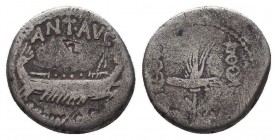 Marc Antony - Legion III Galley Denarius
Condition: Very Fine

Weight: 3,2 gram
Diameter: 17 mm
