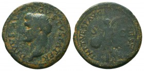 Augustus (27 BC - 14 AD) - Divus Augustus - AE Dupondius
Condition: Very Fine

Weight: 11,1 gram
Diameter: 29 mm