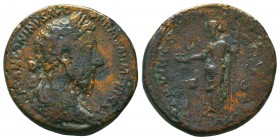Antoninus Pius (138-161 AD). AE Sestertius
Condition: Very Fine

Weight: 25,4 gram
Diameter: 31 mm