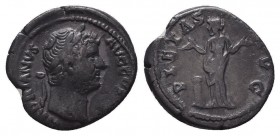 Hadrian AD 117-138. Rome Silver Denarius AR.
Condition: Very Fine

Weight: 3,4 gram
Diameter: 18 mm