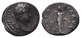 Hadrian AD 117-138. Rome Silver Denarius AR.
Condition: Very Fine

Weight: 3,1 gram
Diameter: 18 mm