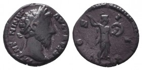 Marcus Aurelius AD 161-180. Silver Denarius AR
Condition: Very Fine

Weight: 3,1 gram
Diameter: 18 mm