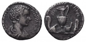 Caracalla AD 198-217. Rome Silver Denarius AR
Condition: Very Fine

Weight: 2,5 gram
Diameter: 17 mm