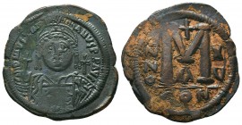 Justinian I. AD 527-565. Ae Follis
Condition: Very Fine

Weight: 22,6 gram
Diameter: 38 mm