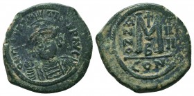 Justinian I. AD 527-565. Ae Follis
Condition: Very Fine

Weight: 12,3 gram
Diameter: 29,4 mm